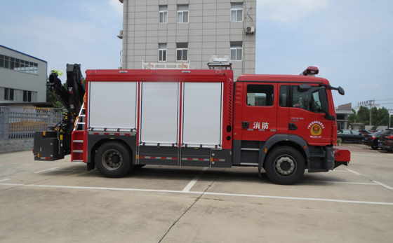 德國MAN進(jìn)口搶險救援消防車